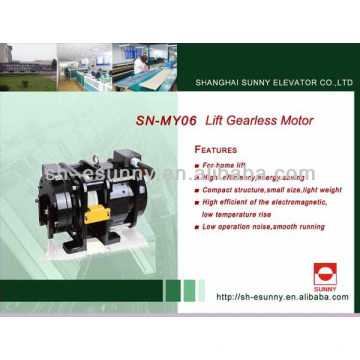 Motor elevador sem engrenagens SN-MY06 320-450kg